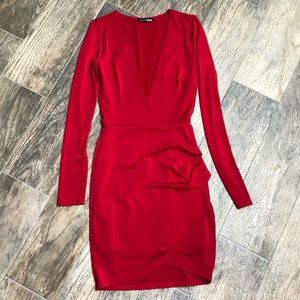 RED FASHION NOVA DRESS